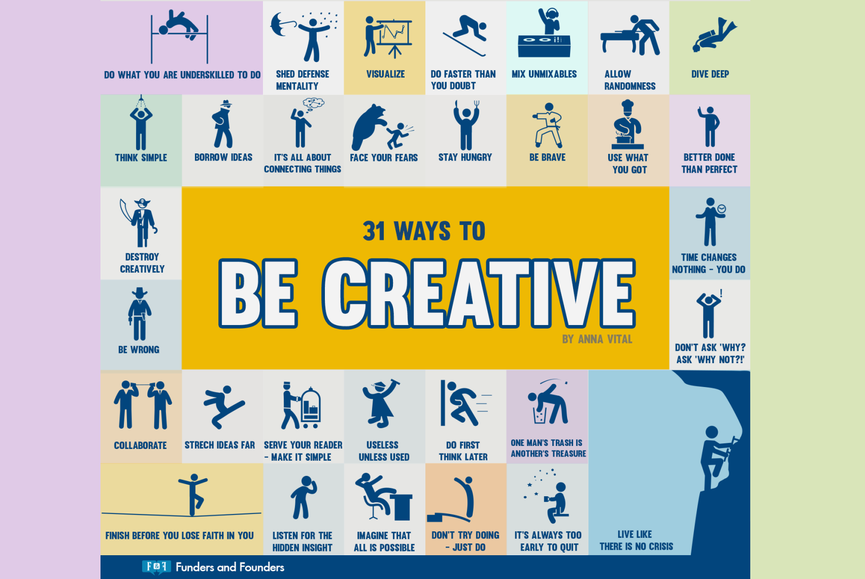 31-ways-how-to-be-creative-infographic