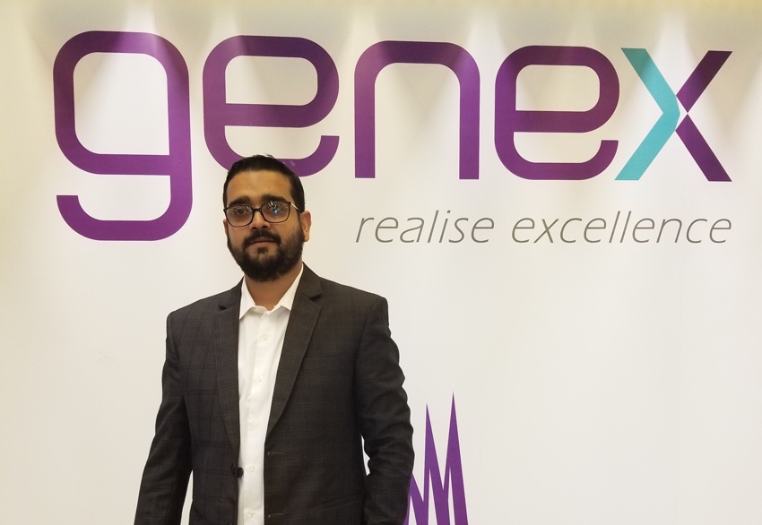 Dipto Ghosal at Genex Infosys HQ in Dhaka