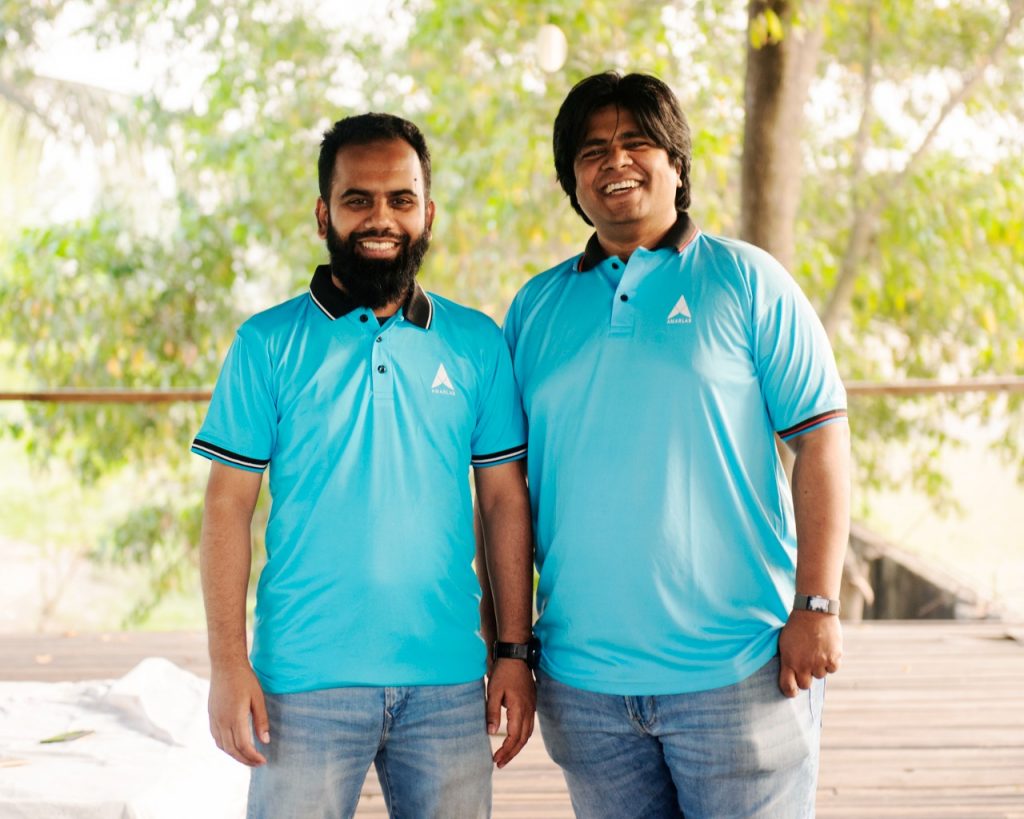 AmarLab Co-founders Dr. Jahid and Tazin (from left to right) 